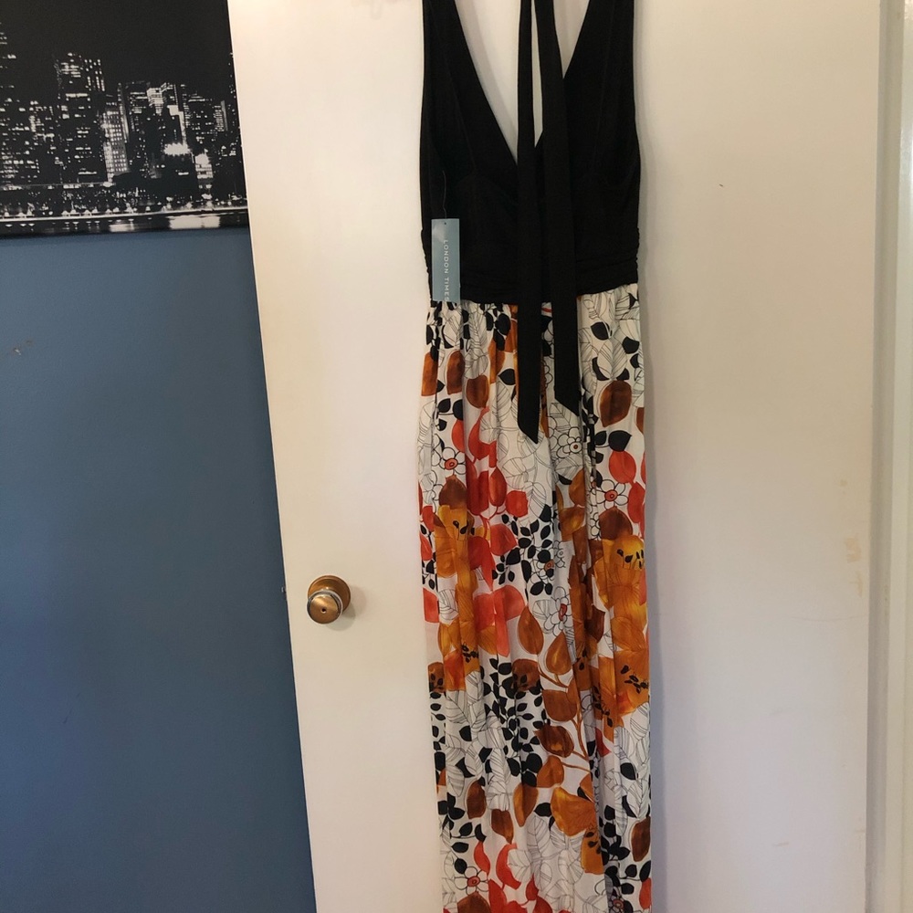 London Times Longline Sundress Small Sz 6